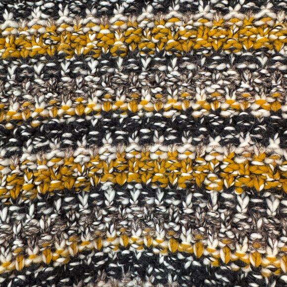 Banana Republic Chartreuse Tweed Sweater Jacket Size Medium - Picture 7 of 8